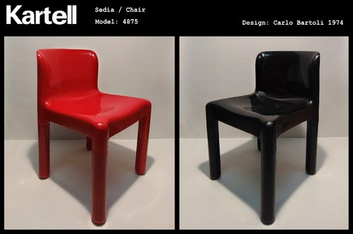 Kartell sedia 4875 carlo - -,