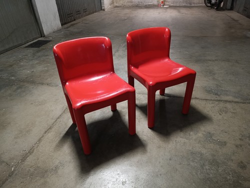 Coppia sedie plastica - di, in