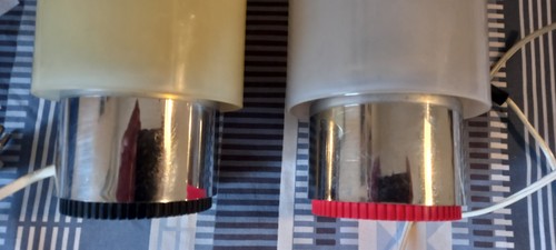 Coppia lampade tic tac - tic,