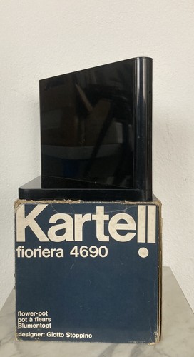 Rare kartell plastic vase - kartell,