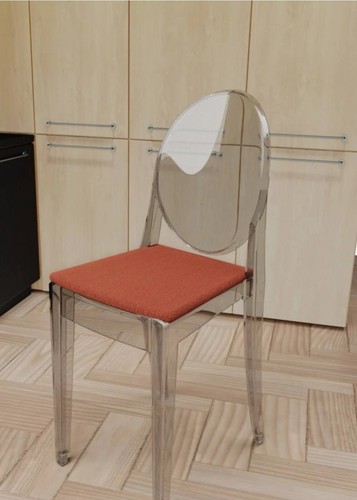 Cuscino per sedia tipo kartell - cuscino,