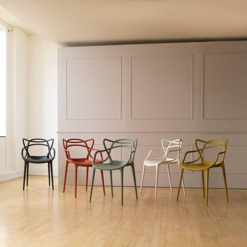 Masters kartell nero sedia - nero,