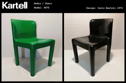 Kartell sedia 4875 - -, carlo