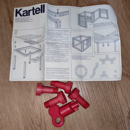 Kartell vintage viti - viti, manuale